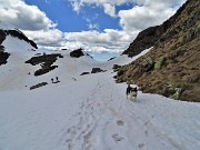 61 Reincontro Renato con signora, Neve e Lotte. Scendiamo un tratto insieme